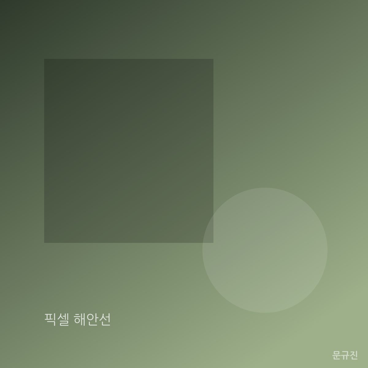 픽셀 해안선